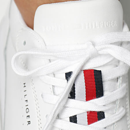 Tommy Hilfiger - Baskets Runner Low Leather 4136 White