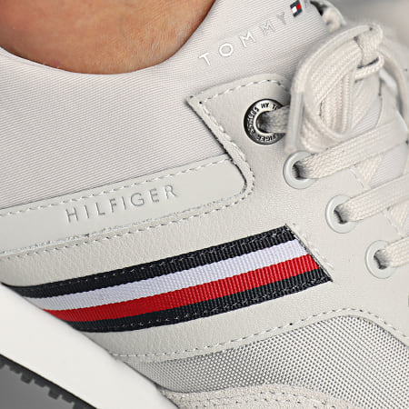 Tommy Hilfiger - Sneakers Iconic Sock Runner Mix 4137 Grigio Whisper