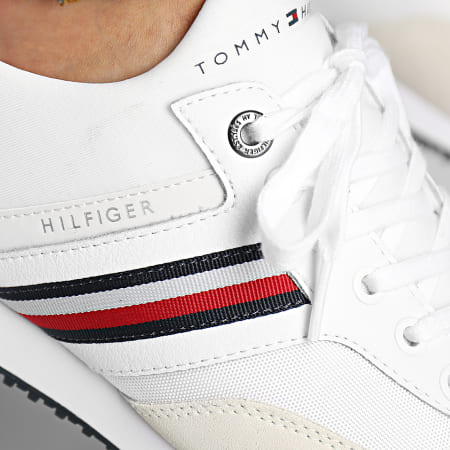 Tommy Hilfiger - Baskets Iconic Sock Runner Mix 4137 White