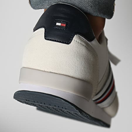 Tommy Hilfiger - Baskets Iconic Sock Runner Mix 4137 White