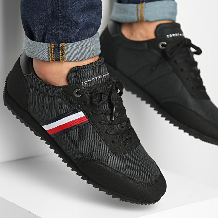 Tommy Hilfiger Essential Mesh Runner 4021 Negro Ryses