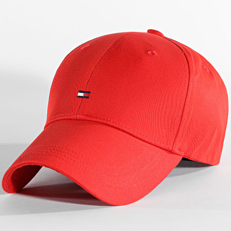 Tommy Hilfiger - Cappello Essential Flag 0355 Rosso