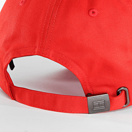 Tommy Hilfiger - Casquette Essential Flag 0355 Rouge