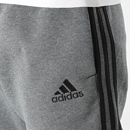 Adidas Sportswear - Pantalon Jogging A Bandes 3 Stripes GK8826 Grias Anthracite Chiné