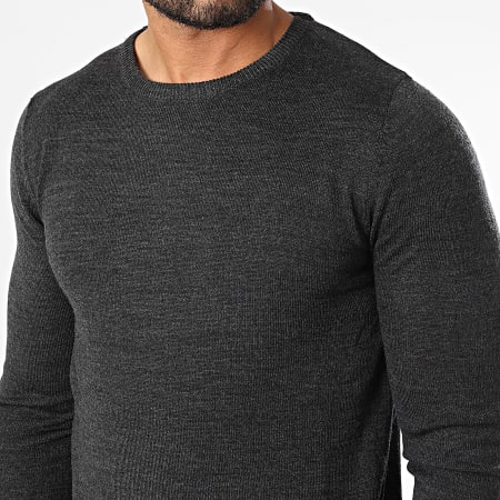 Classic Series - Pull Parsec Gris Anthracite Chiné