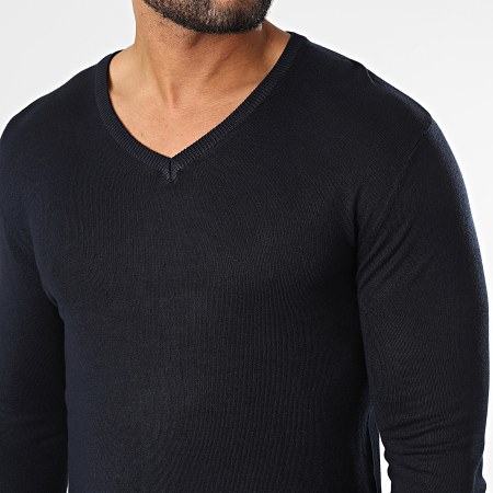 Classic Series - Ramber, maglione con scollo a V in stile marinaro