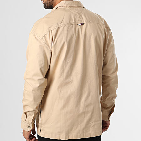 Tommy Jeans - Sobrecamisa Classic Solid 5129 Beige