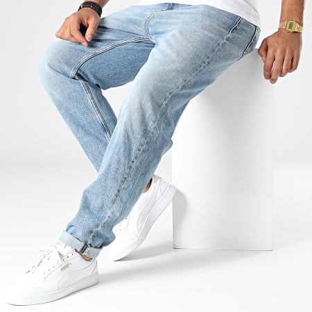 Calvin Klein - Regular Taper Jeans 1446 Lavado Azul