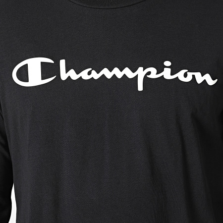 Champion - Tee Shirt Manches Longues 218285 Noir