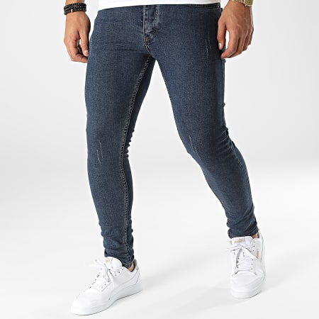 Classic Series - 15717 Jeans skinny blu