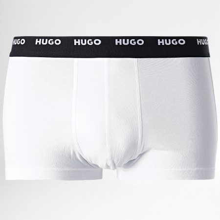 HUGO - Juego De 5 Boxers 50479944 Negro Rojo Blanco