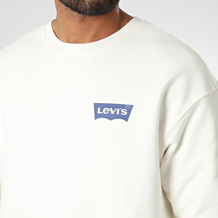 Levi's - Sudadera cuello redondo 38712 Blanco