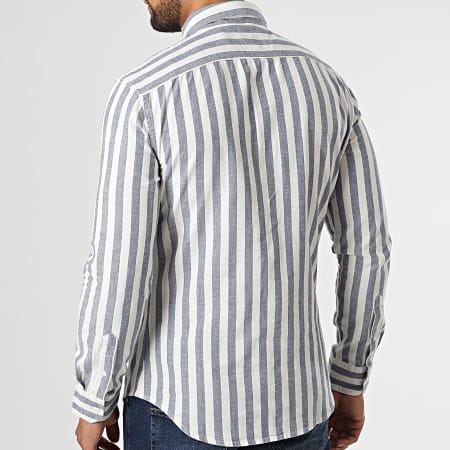 Chemise Levi's Oversize à Rayures - Taille S - Bleu Clair Et Blanc - Coton - Occasion Très Bon état