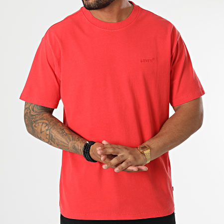 Levi's - Camiseta A0637 Rojo