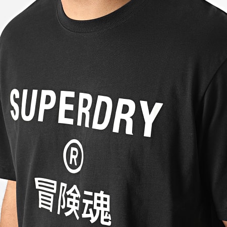 Superdry - Camiseta M1011617A Negra