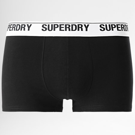 Superdry - Lot De 3 Boxers Classic Noir