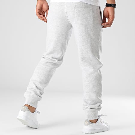 Superdry - Pantaloni da jogging con ricamo logo vintage M7010957A Grigio erica