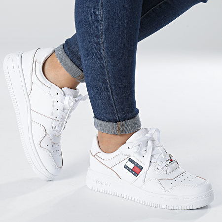 Tommy Jeans - Sneakers donna Tech Sneakers 1881 Bianco