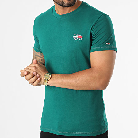 Tommy Jeans - Tee Shirt Chest Logo 0099 Vert