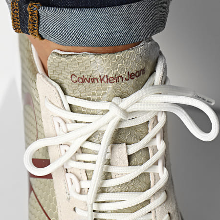 Calvin Klein - Nuevas zapatillas Retro Runner 0417 Wheat Fields