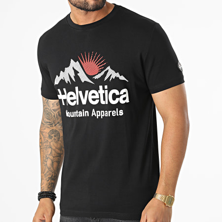 Helvetica - Camiseta Staver Negra