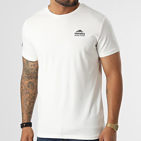 Helvetica - Camiseta reflectante Leti beige claro