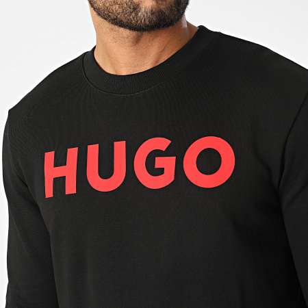 HUGO - Top con girocollo Dem 50477328 Nero