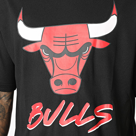 New Era - Tee Shirt Chicago Bulls Script Mesh 60284738 Noir