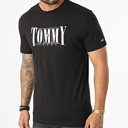 Tommy Jeans - Tee Shirt Classic Essential Serif 4993 Noir