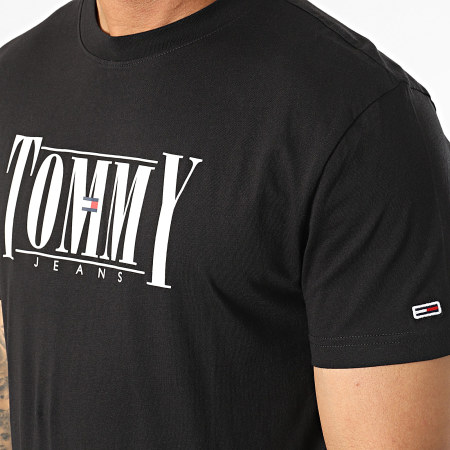 Tommy Jeans - Tee Shirt Classic Essential Serif 4993 Noir