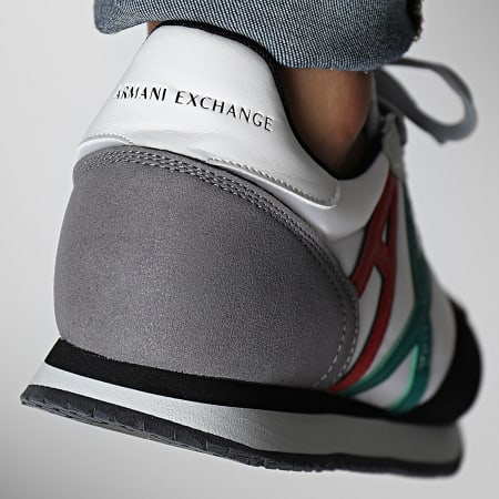 Armani Exchange - Sneakers XUX017 XCC68 Bianco Ottico Multicolore