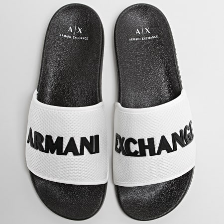Armani Exchange - Chanclas XUP001-XV087 Negro Blanco