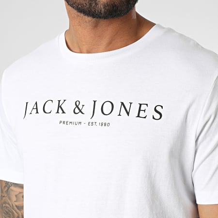 Jack And Jones - Tee Shirt Booster Blanc