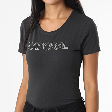 Kaporal - Tee Shirt Femme Faro Noir