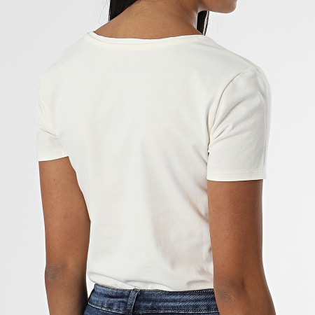 Kaporal - Tee Shirt Femme Fran Blanc