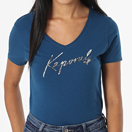 Kaporal - Maglietta Fran da donna blu navy