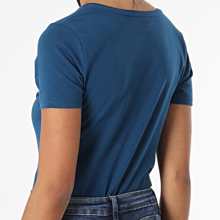 Kaporal - Tee Shirt Femme Fran Bleu Marine