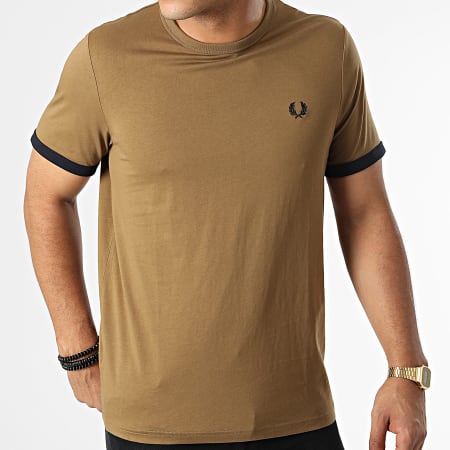 Fred Perry - Tee Shirt M3519 Marron