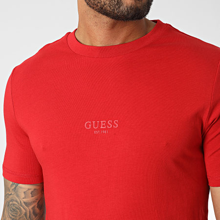 Guess - Camiseta M2YI72-I3Z11 Rojo