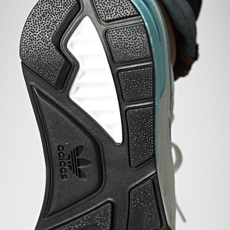 Adidas Originals - ZX 1K Boost 2 Zapatillas GW6796 Nube Blanco Bliss Azul Core Negro