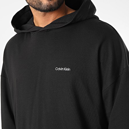 Calvin Klein - Felpa con cappuccio 2301E Nero