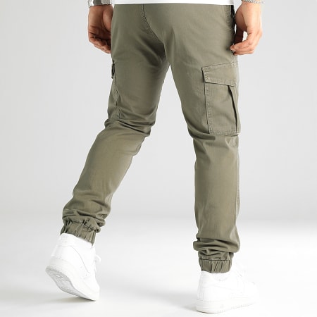 LBO - Regular Fit Pantalones Cargo 2473 Caqui Verde