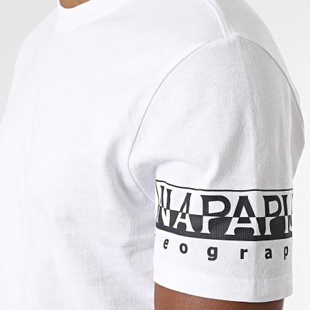 Napapijri - Tee Shirt A4H9 Blanc