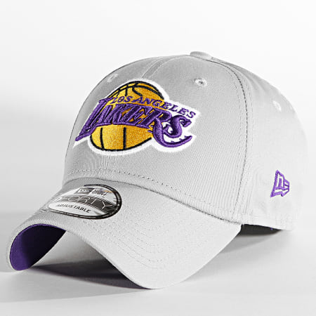 New Era - Gorra 9Forty NBA Essential Los Angeles Lakers Gris