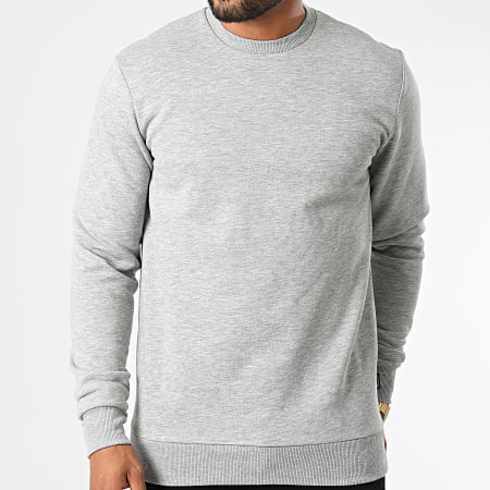 Only And Sons - Sweat Crewneck Ceres Gris Chiné