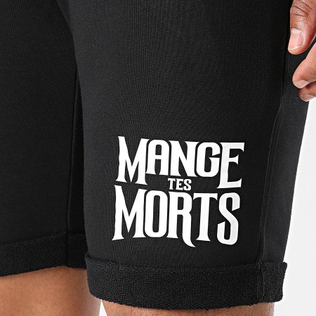 Seth Gueko - Mange Tes Morts Jogging Shorts Negro Blanco
