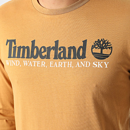 Timberland - Camiseta de manga larga New Core A5VM1 Camel