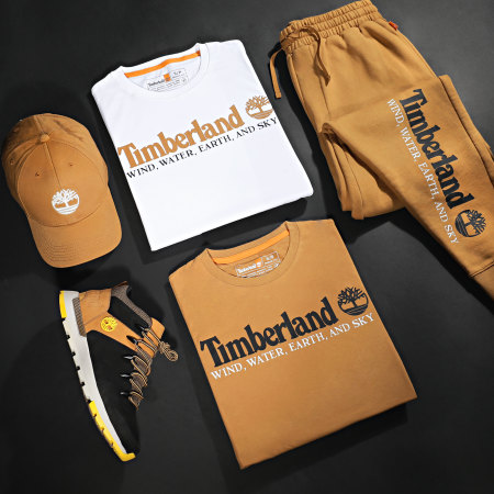 Timberland - Camiseta de manga larga New Core A5VM1 Camel