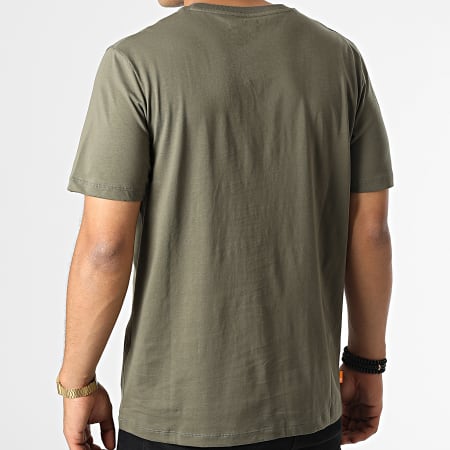 Timberland - Camiseta Viento Agua Tierra Y Cielo A27J8 Caqui Verde