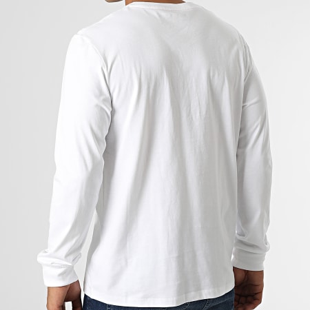 Timberland - Tee Shirt Manches Longues New Core A5VM1 Blanc